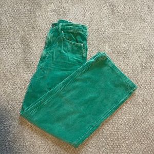 BDG corduroy cropped wide leg pants